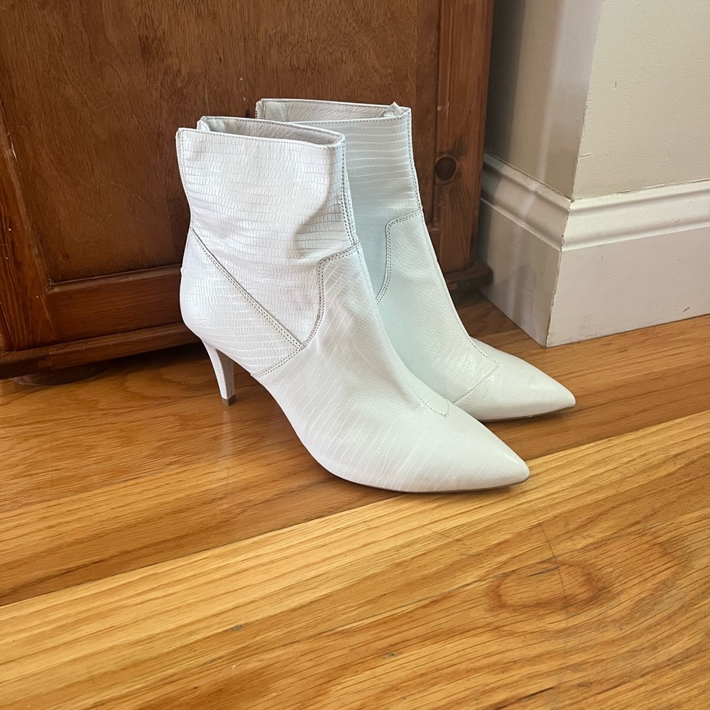 Free People White Boots